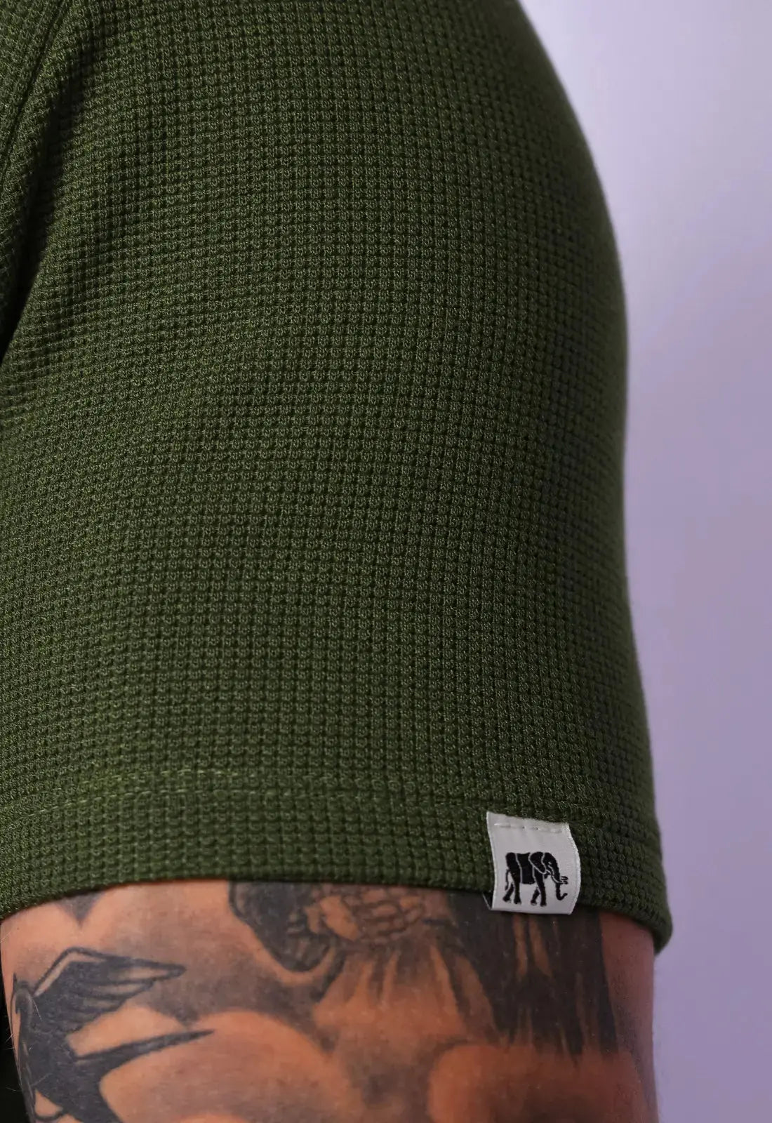 Camiseta Masculina Tricot Verde