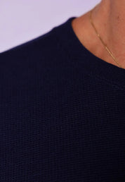 Camiseta Masculina Tricot Azul Marinho