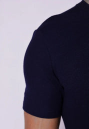 Camiseta Masculina Tricot Azul Marinho