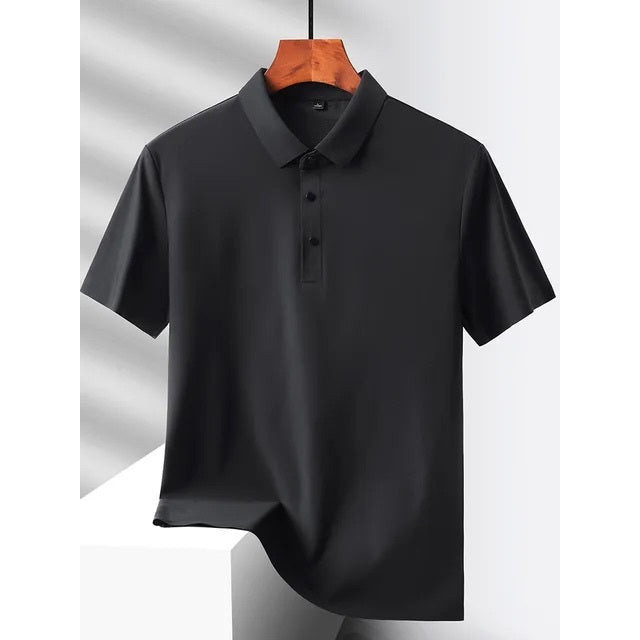 Camisa Polo Masculina em Tecido Gelado Elastico