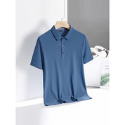 Camisa Polo Masculina em Tecido Gelado Elastico