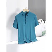 Camisa Polo Masculina em Tecido Gelado Elastico