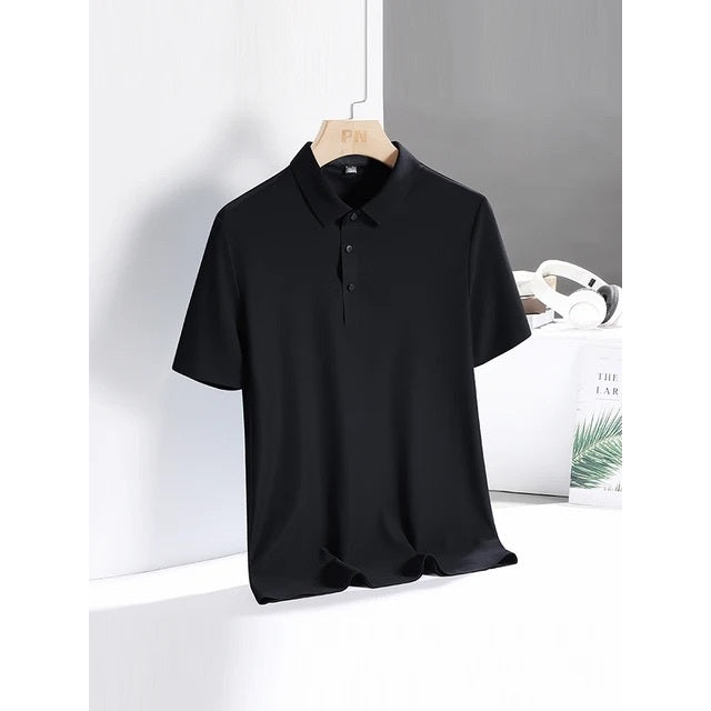 Camisa Polo Masculina em Tecido Gelado Elastico