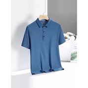 Camisa Polo Masculina em Tecido Gelado Elastico
