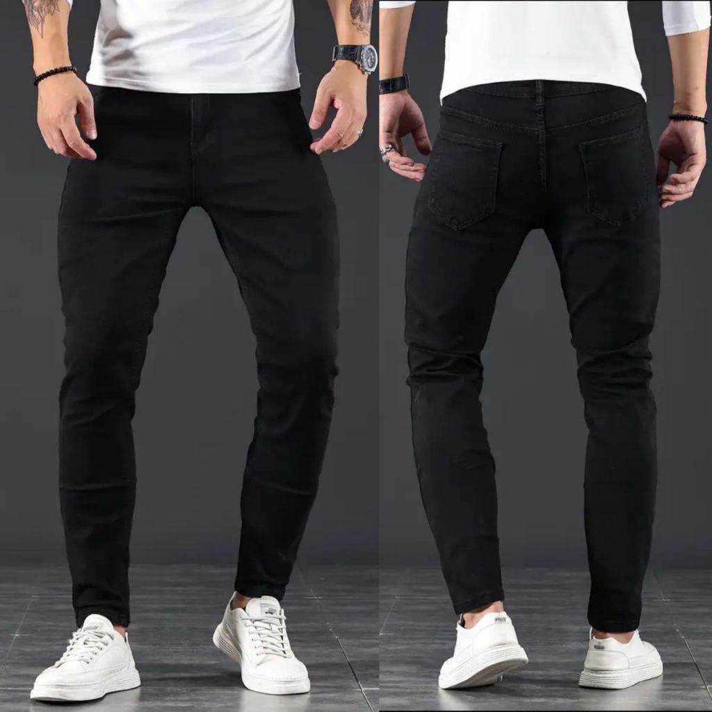 Calça Alfaiataria Masculina Sarja Esporte Fino Chino com Lycra