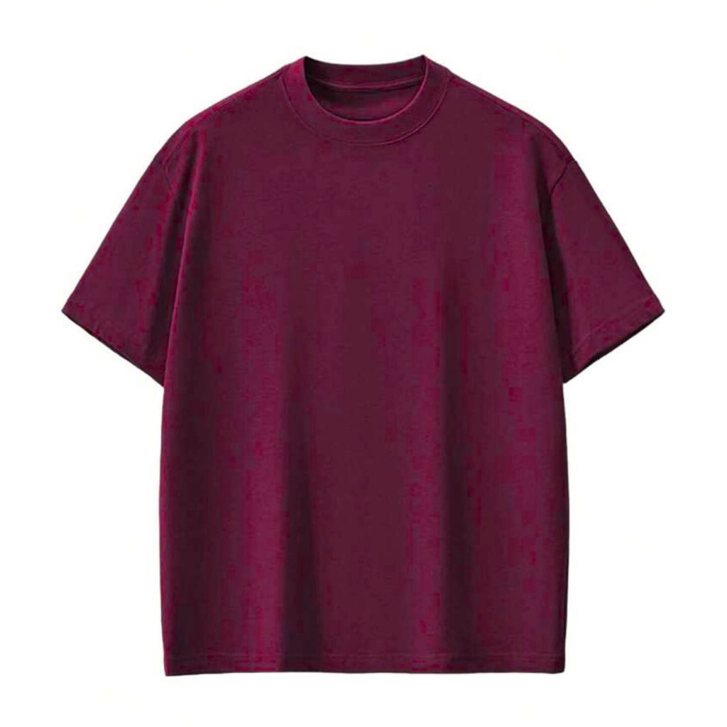 Camiseta Masculina Oversized Camisa Básica Streetwear Malha + Grossa