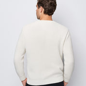 Suéter Blusa Masculino Manga Longa Estilo Moletom De Frio Casual Tricot