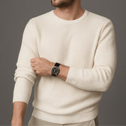 Suéter Blusa Masculino Manga Longa Estilo Moletom De Frio Casual Tricot