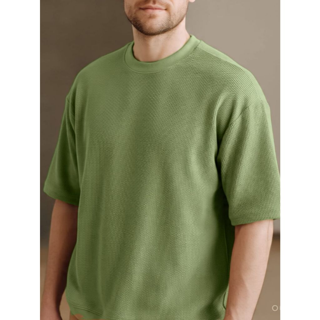 Camiseta Oversized Casual Básica Lisa Reta