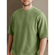 Camiseta Oversized Casual Básica Lisa Reta