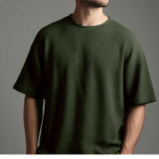 Camiseta Oversized Casual Básica Lisa Reta