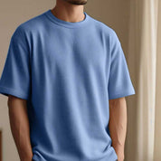 Camiseta Oversized Casual Básica Lisa Reta