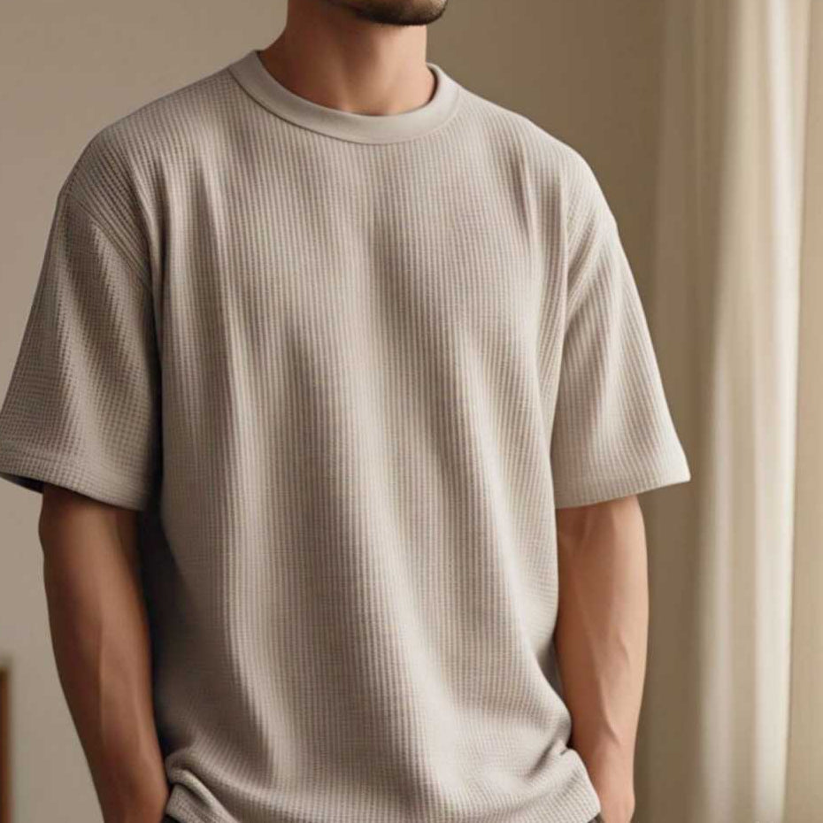 Camiseta Oversized Casual Básica Lisa Reta