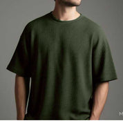 Camiseta Oversized Casual Básica Lisa Reta