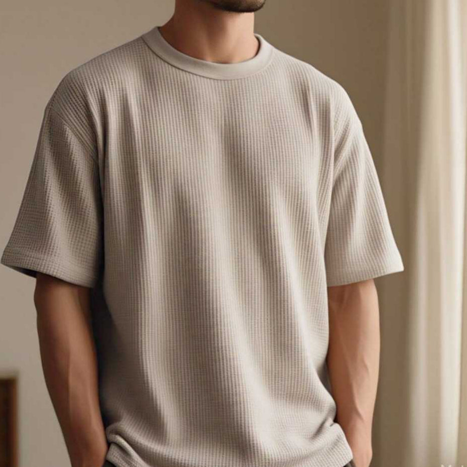Camiseta Oversized Casual Básica Lisa Reta