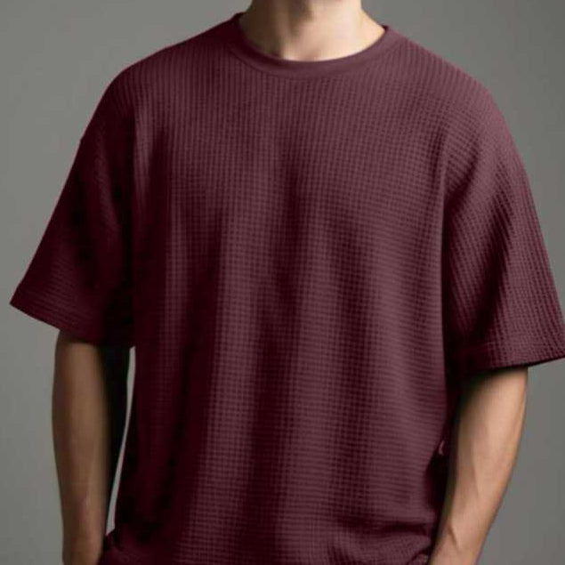 Camiseta Oversized Casual Básica Lisa Reta