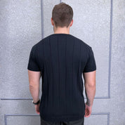 Camiseta Masculina Modal Tricot Texturizado Premium Moda Verão