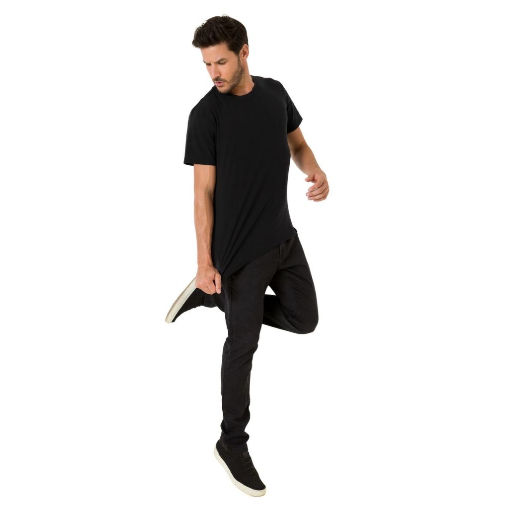 Camiseta Masculina Cotton Pima Premium | Malha Encorpada e Alta Elasticidade