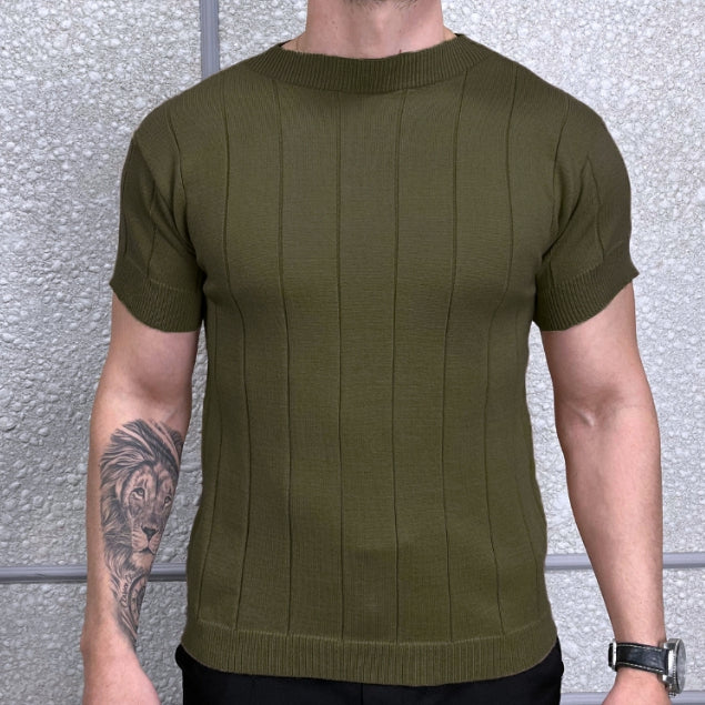 Camiseta Masculina Tricô Modal Social Esporte Fino Poliamida
