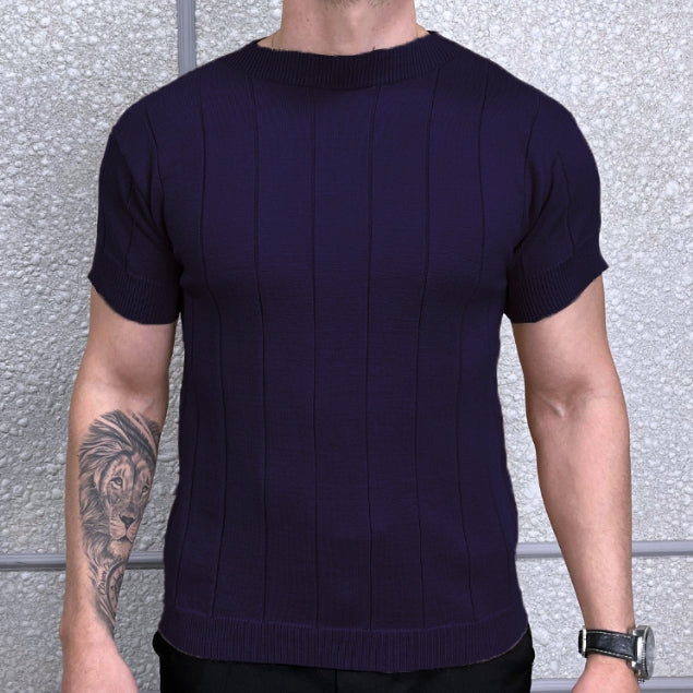 Camiseta Masculina Tricô Modal Social Esporte Fino Poliamida