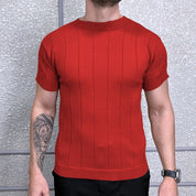 Camiseta Masculina Modal Tricot Texturizado Premium Moda Verão