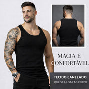 Regata Masculina Básica Uso Diário e Academia Canelada Hip Hop Americana
