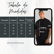 Camiseta Masculina Oversized Camisa Básica Streetwear Malha + Grossa