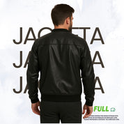 Jaqueta Masculina Courino Ecológico Motoqueiro Inverno Frio