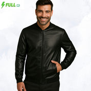 Jaqueta Masculina Courino Ecológico Motoqueiro Inverno Frio